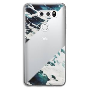 Golven: LG V30 Transparant Hoesje
