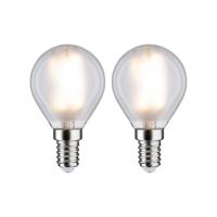 Paulmann 28789 LED-lamp Energielabel F (A - G) E14 4.5 W Warmwit (Ø x h) 45 mm x 78 mm 2 stuk(s) - thumbnail