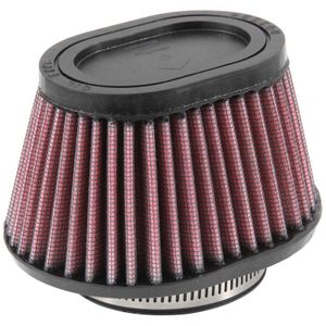 K&N universeel ovaal/conisch filter 62mm aansluiting, 114mm x 95mm Bodem, 89mm x 64mm Top, 70mm Hoog RU2780
