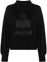 MARANT ÉTOILE sweat Moby à logo imprimé - Noir