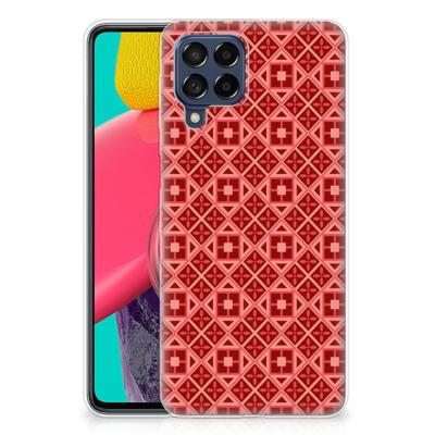 Samsung Galaxy M53 | TPU bumper | Batik Rood