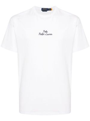 Polo Ralph Lauren t-shirt en coton à logo brodé - Blanc