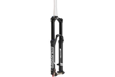 SrSuntour suntour auron aur voorvork 27.5&apos;&apos; rlrc 15qlc2ti 120-160mm tapered zwart