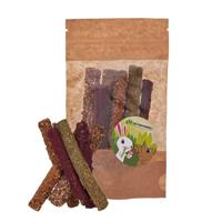 FACTORYHERBS Kruiden-groentesticks - traktatie voor knaagdieren en konijnen - 50g