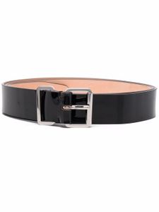 DSQUARED2 ceinture en cuir à logo embossé - Noir