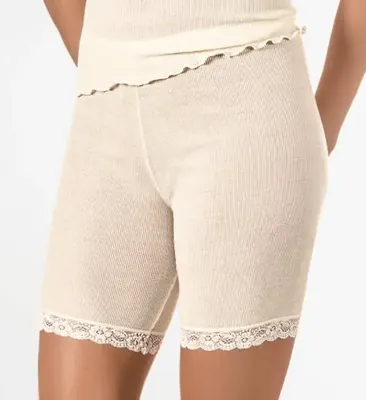 Dames Merino Wollen boxershort - Radler - Warme dames onderbroek lange pijpjes