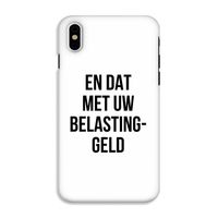 Belastinggeld: iPhone X Tough Case