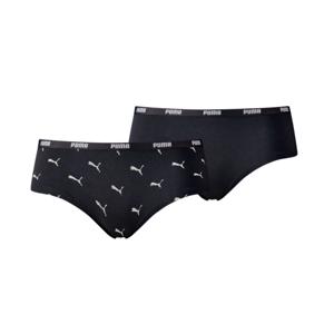 Puma Dames Hipsters Cat Logo 2-pack Zwart-XL