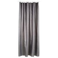 5Five Douchegordijn - grijs - polyester - 180 x 200 cm - inclusief ringen   - - thumbnail