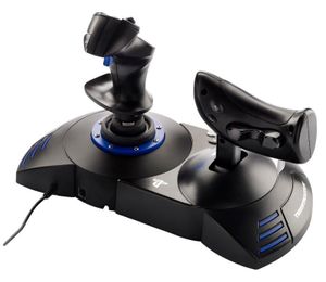 Thrustmaster T.Flight Hotas 4 Zwart, Blauw USB 2.0 Joystick Digitaal PC, PlayStation 4