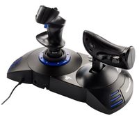 Thrustmaster T.Flight Hotas 4 Zwart, Blauw USB 2.0 Joystick Digitaal PC, PlayStation 4 - thumbnail