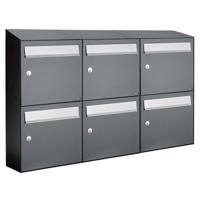 Allux Flow Set 3-Breed, 2-Hoog Met Dak Antraciet - 40040065_3x2d