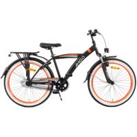 AMIGO Jongensfiets Roady 24 Inch 38,5 cm Jongens Terugtraprem Zwart/Oranje - thumbnail