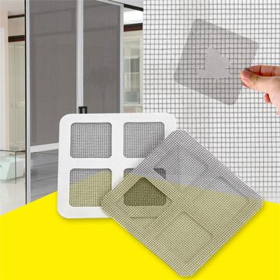 9 STKS anti-insect Fly bug deur Mosquito scherm netto reparatie tape patch zelfklevende tape