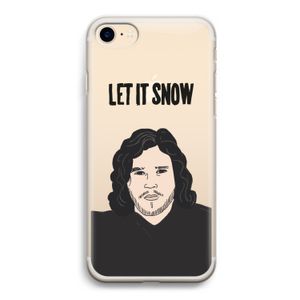Let It Snow: iPhone 7 Transparant Hoesje