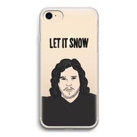 Let It Snow: iPhone 7 Transparant Hoesje