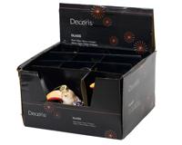 Vogel glas l7.5b5h12.5 cm a4 kerst - Decoris