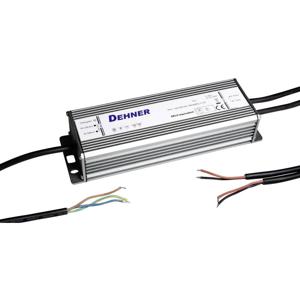 Dehner Elektronik SNAPPY SPE200-12VLP LED-transformator Constante spanning 200 W 0 - 16.7 A 12 V/DC Niet dimbaar, Geschikt voor meubels,