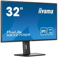 iiyama ProLite XB3270QS-B5 computer monitor 80 cm (31.5") 2560 x 1440 Pixels Wide Quad HD LED Zwart - thumbnail