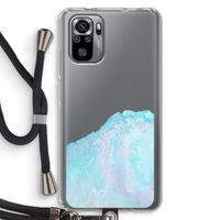 Fantasie pastel: Xiaomi Redmi Note 10S Transparant Hoesje met koord