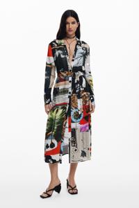 Jurk ontworpen door Mr. Christian Lacroix - MATERIAL FINISHES - S