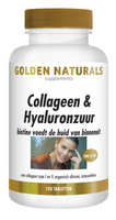 Golden Naturals Collageen & Hyaluronzuur Tabletten