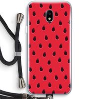Watermelon: Samsung Galaxy J3 (2017) Transparant Hoesje met koord