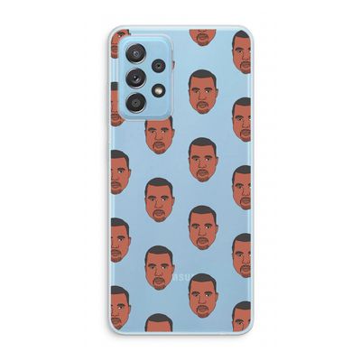 Kanye Call Me?: Samsung Galaxy A73 Transparant Hoesje