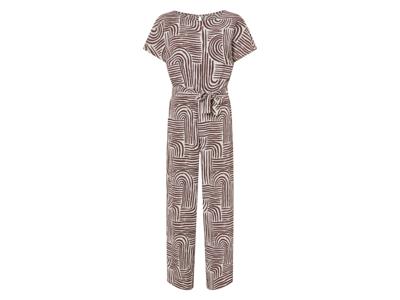 esmara Dames jumpsuit (Bruin/print, S (36/38))