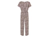 esmara Dames jumpsuit (Bruin/print, S (36/38))