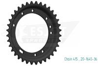 ESJOT Chain wheel 415 36z steel black