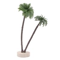 Palmboom miniatuur beeldje 24 cm