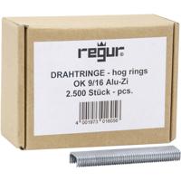 Regur 60725 Draadringen 2500 stuk(s) Afm. (l x b) 16 mm x 8 mm