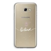 Be(e) kind: Samsung Galaxy A5 (2017) Transparant Hoesje