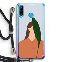Leaf: Huawei P30 Lite Transparant Hoesje met koord
