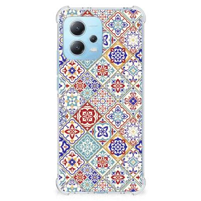 Xiaomi Redmi Note 12 5G Anti-Shock Hoesje Tiles Color Xiaomi Redmi Note 12 5G Anti-Shock Hoesje Tiles Color
