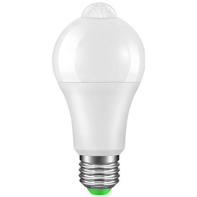 LED Lamp met Bewegingssensor - Brinton Linido - A60 - E27 Fitting - 9W - Warm Wit 3000K