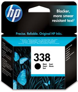 HP inktcartridge 338, 450 pagina&apos;s, OEM C8765EE, zwart