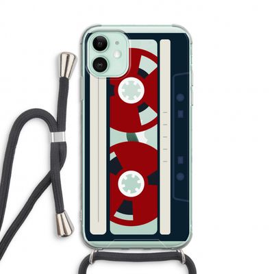 Here's your tape: iPhone 11 Transparant Hoesje met koord