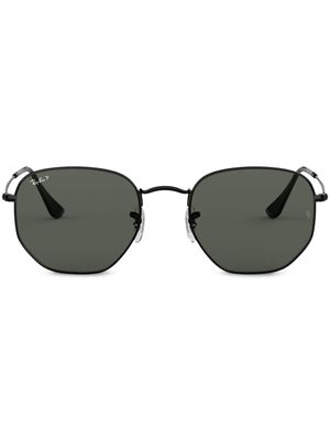 Ray-Ban lunettes de soleil à monture hexagonale - Noir