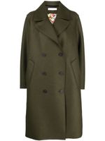 Harris Wharf London manteau en laine vierge Sailor à boutonnière croisée - Vert