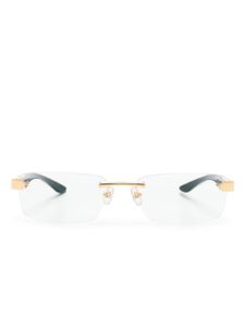 Maybach eyewear lunettes de vue rectangulaires The Artist III - Noir