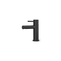 Hotbath BUDDY Wastafelmengkraan - laag model - Geborsteld zwart PVD B103MBP