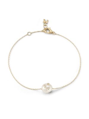 Mateo bracelet en or 14ct pavé de diamants