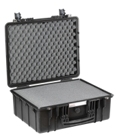 Explorer Cases 4820hl koffer zwart met plukschuim