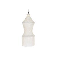 Plafondlamp Home ESPRIT Wit Schelpen 50 W 52 X 52 X 140 CM