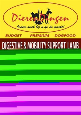 Budget Premium dogfood digestive & mobility support lamb