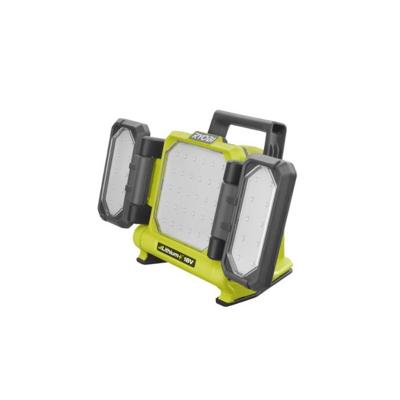 Triple LED 18V LED -paneel - 3 intensiteiten: 3000/1500/800 lumen - Panelen verstelbaar bij 150 ° (centraal) en 360 ° (lateraal)