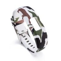 Siliconen sportbandje - Camouflage - Garmin Vivofit 4