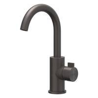 IVY Tribe Wastafelmengkraan - opbouw - draaibare uitloop - coldstart - RVS316 - geborsteld carbon black PVD 6100274